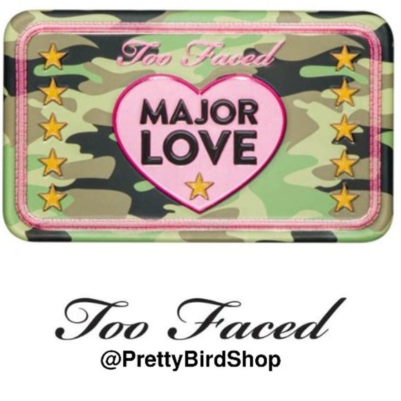 TOO FACED palette Major Love 8 eye shadow NIB - Picture 3 of 6